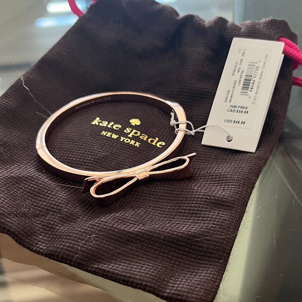 Kate Spade Bracelet Rose Gold NWT
